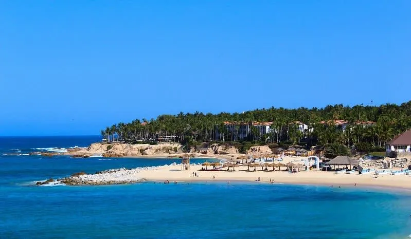Palmilla Beach shoreline with clear water along the Los Cabos corridor