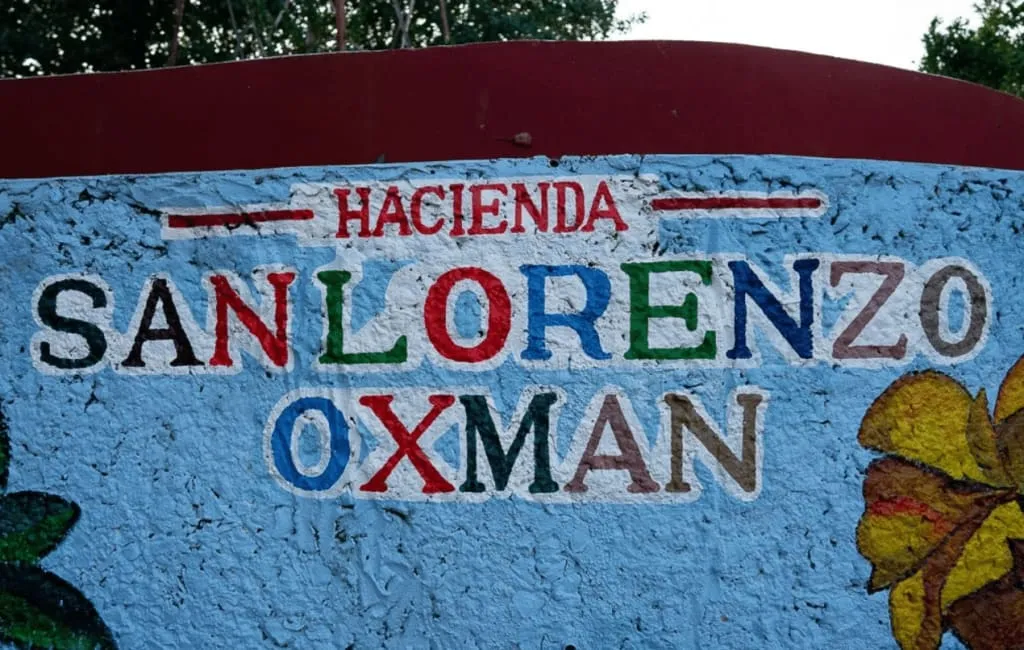 San Lorenzo Oxman Cenote Water