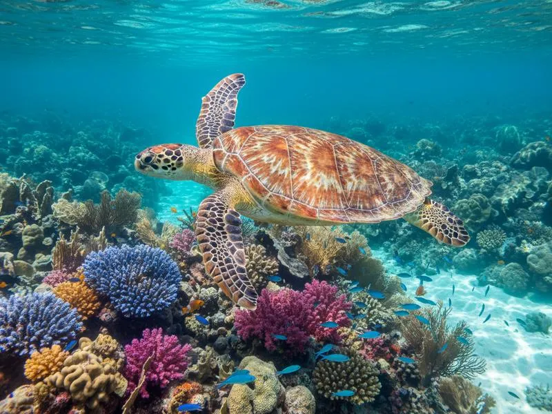 San Pancho beach near Sayulita with Pacific surf in November