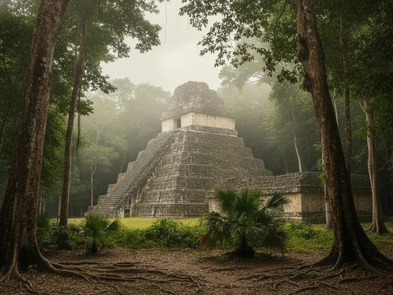 Indigenous Tzotzil women selling textiles and produce at the market in San Cristóbal de las Casas, Chiapas