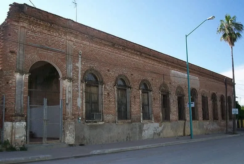Brick Casa de las Diligencias stagecoach house in Mocorito