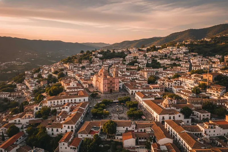 Taxco in February as a central-Mexico comparison for Cholula trip planning
