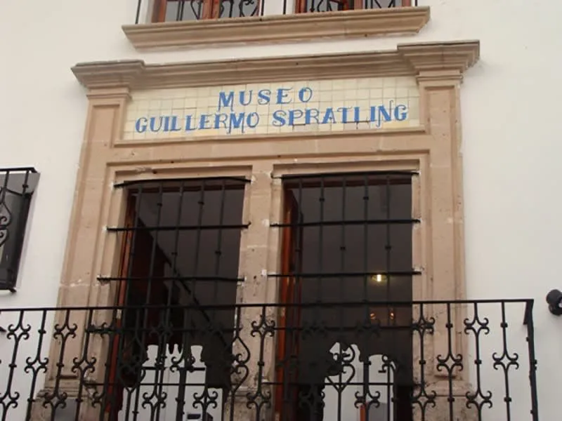 Museum and colonial architecture in Taxco during a March cultural trip