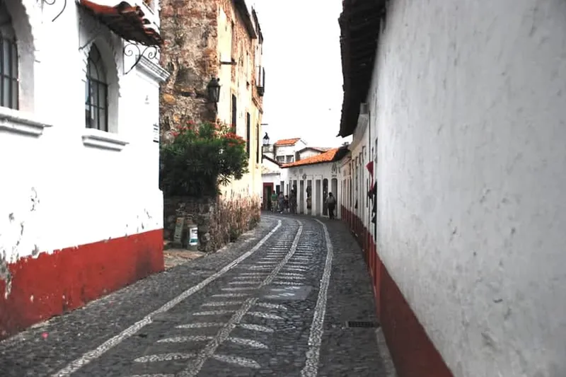 Taxco in November with dry highland weather and steep colonial streets