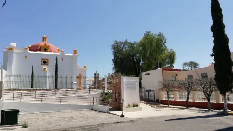 The 18th-century Temple of El Calvario in Tehuacan Puebla, built in 1759 by a single benefactor after the city refused to contribute