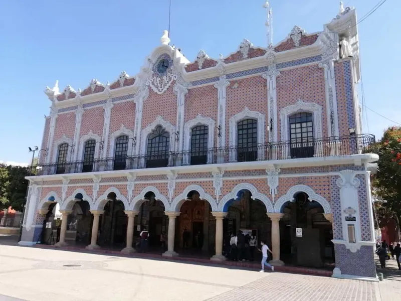 The historic Municipal Palace of Tehuacan Puebla, originally called La Casa de los Altos — the town's first two-story building