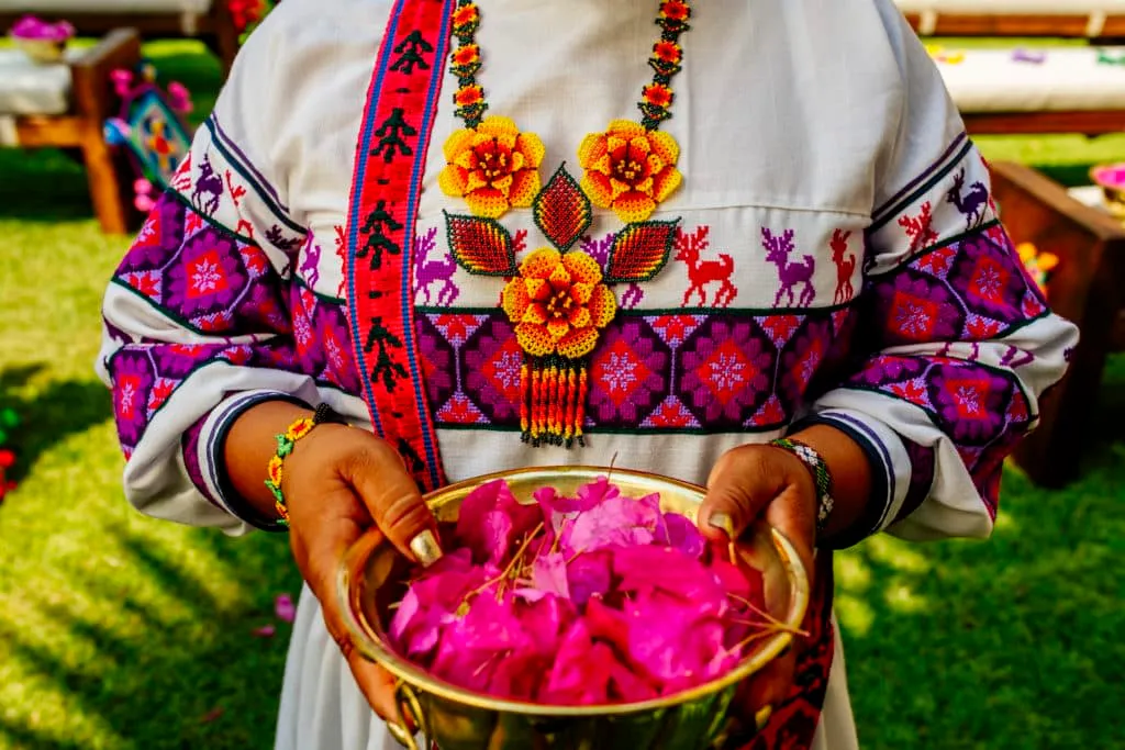 Huichol embroidery — Types Of Mexican Embroidery