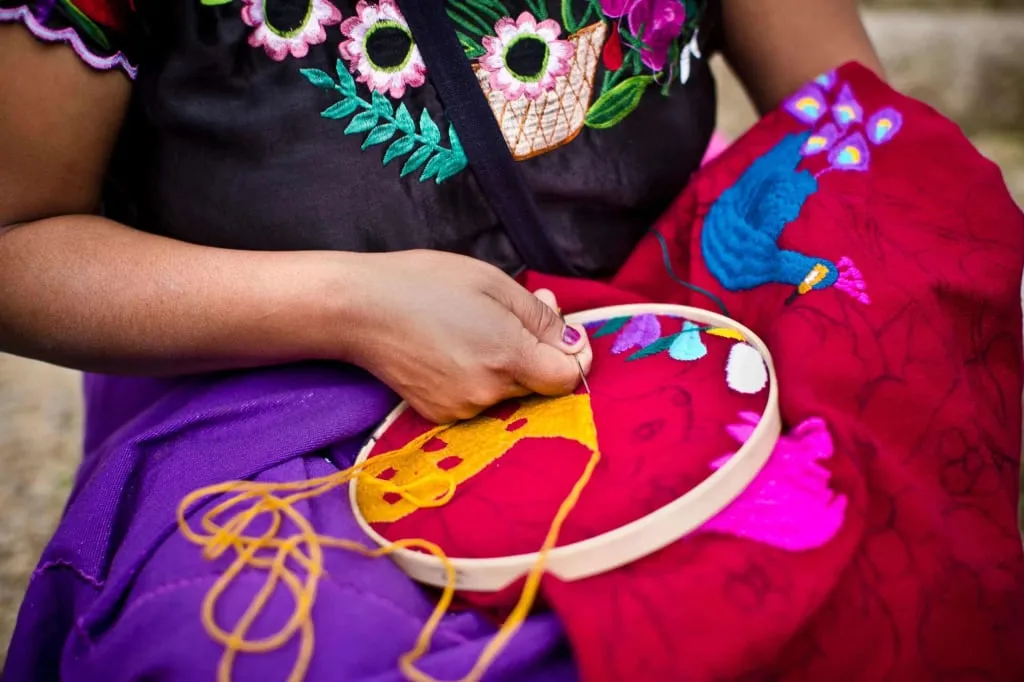 types of mexican embroidery