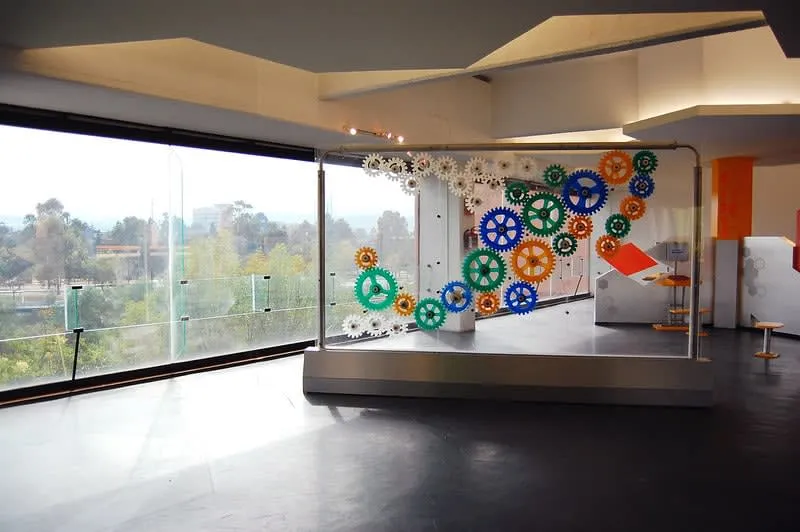 Universum science museum exhibit with hands-on displays for visitors
