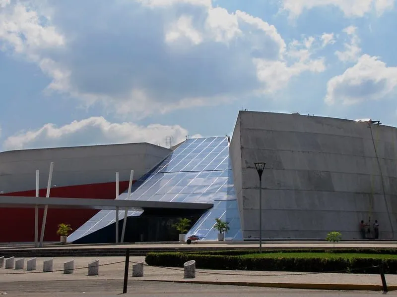 Olmec artifacts at the Villahermosa Tabasco anthropology museum