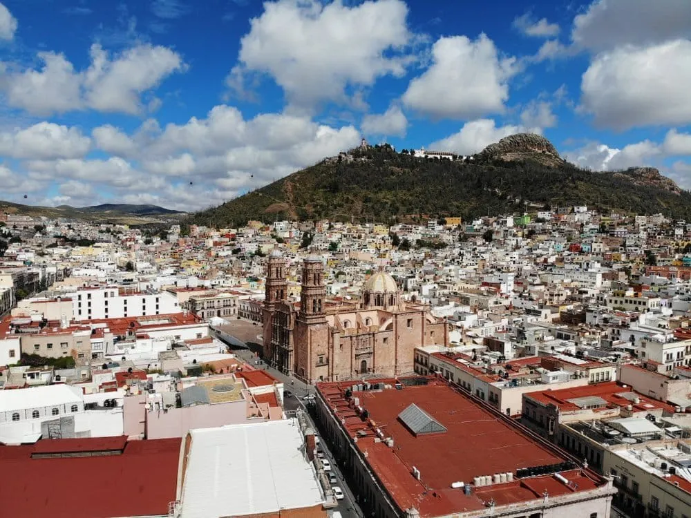 Viewpoint and monument on Cerro de la Bufa above Zacatecas