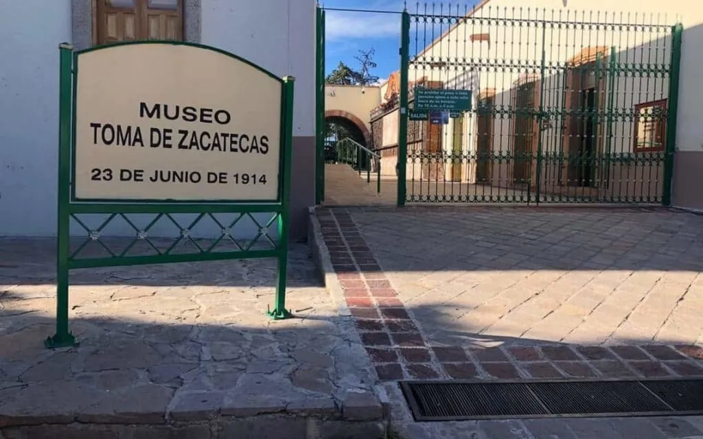 Museum of the Taking of Zacatecas exhibits on Cerro de la Bufa