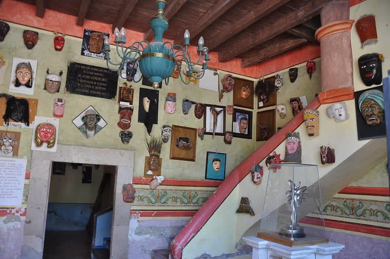 mask museum — Bernal Queretaro Mexico