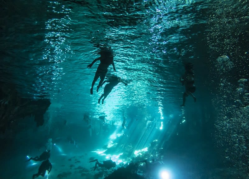 Diving Cenote Dos Ojos