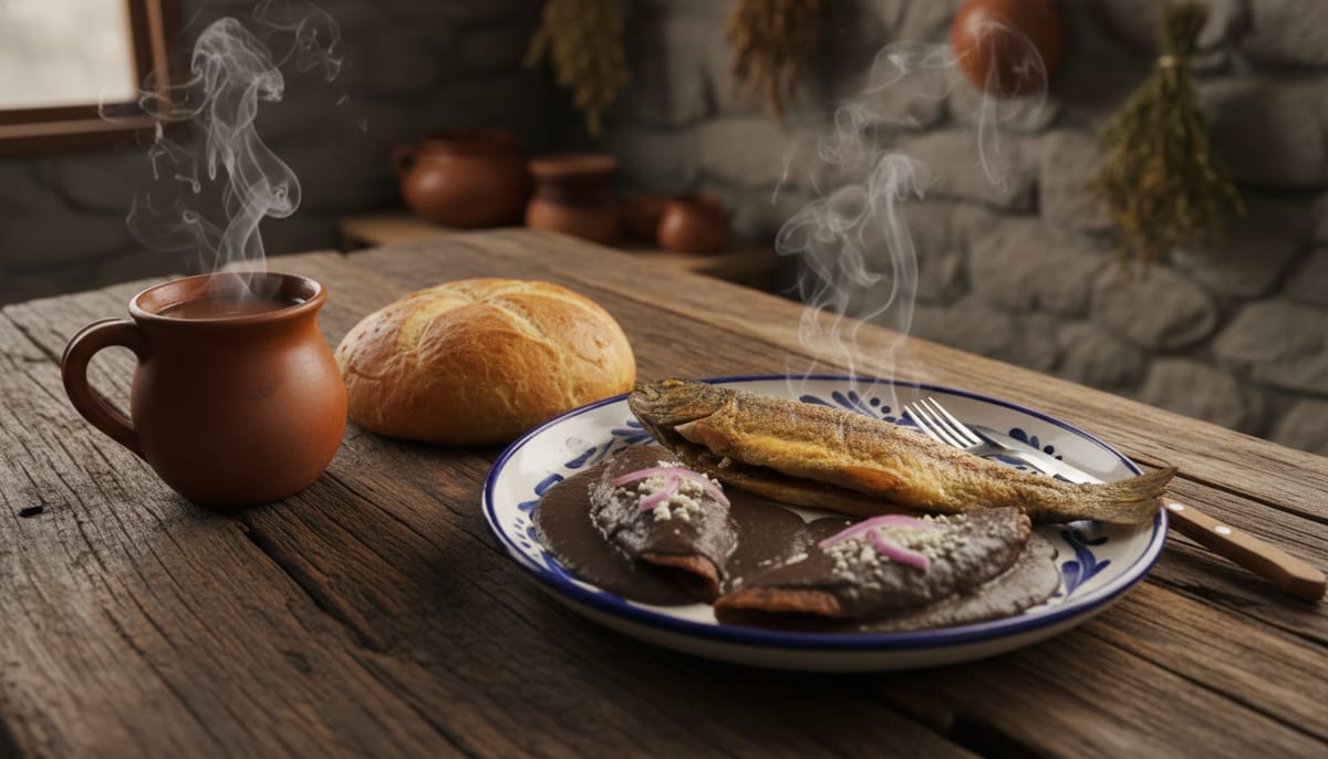 Comedor Regional Food plate with local cuisine