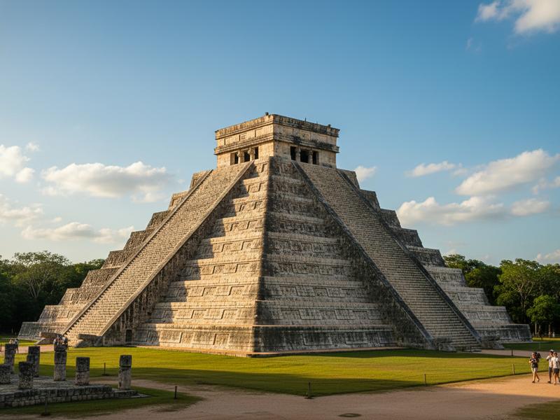 Cenote Chac Mool near Playa del Carmen Mexico, cave cenote with turquoise water and snorkeler in stalactite cave