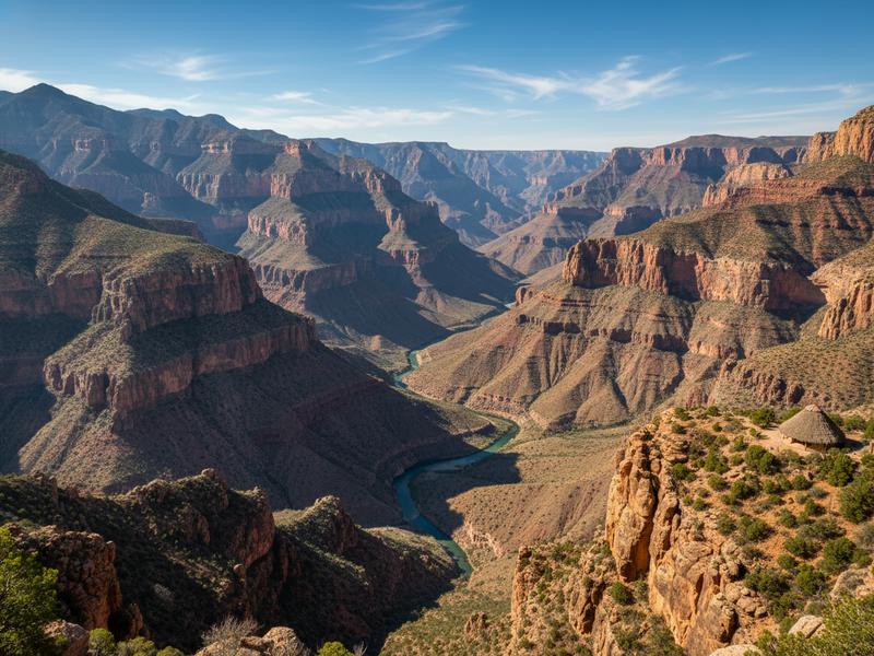 Copper Canyon panoramic view from Chihuahua State, Mexico — the destination most visitors come to Chihuahua City to reach