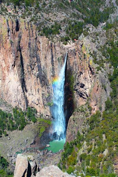 basaseachi waterfall falls copper canyon mexico natural beauty