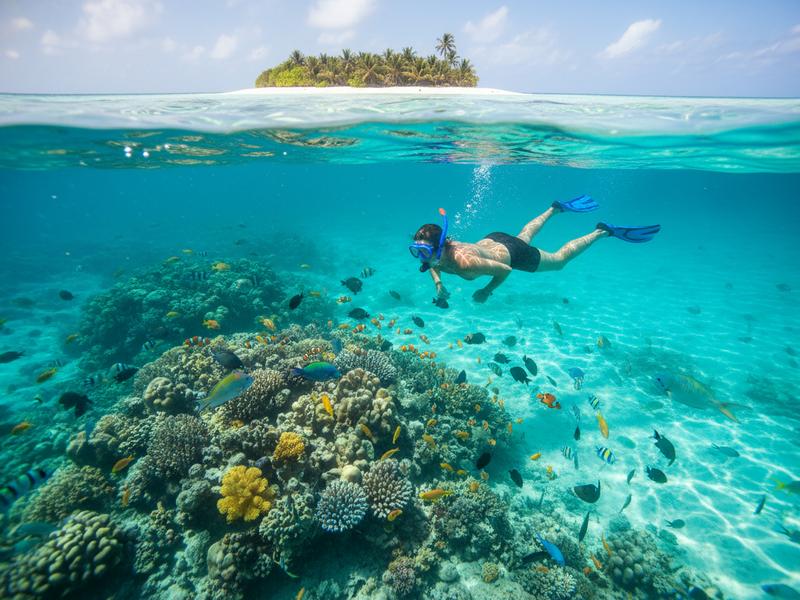 Cozumel west coast calm turquoise water versus wild east coast Atlantic waves