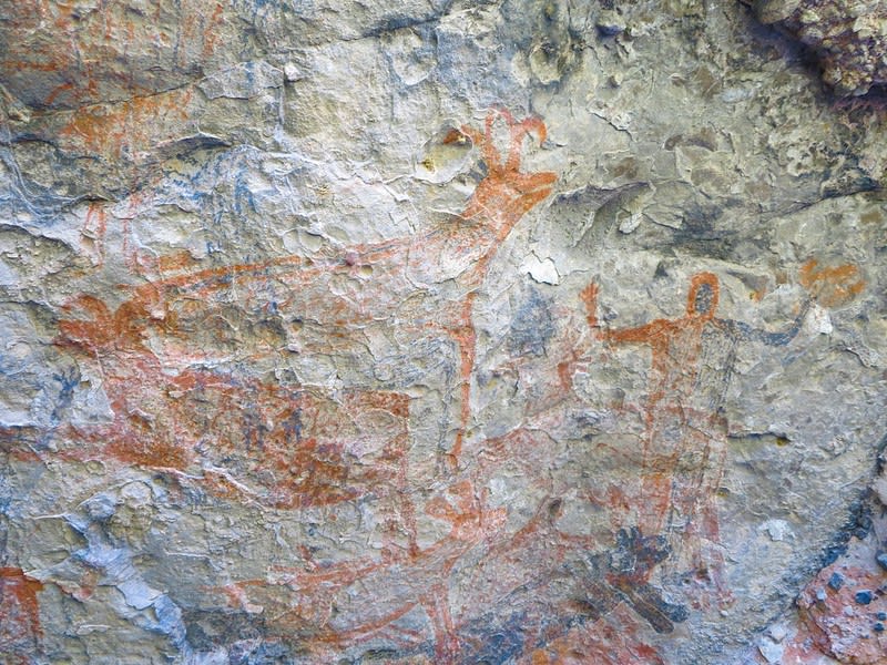 cave paintings — Guerrero Negro Travel Guide