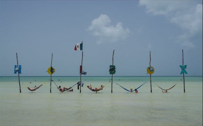 hammocks — Holbox Beaches