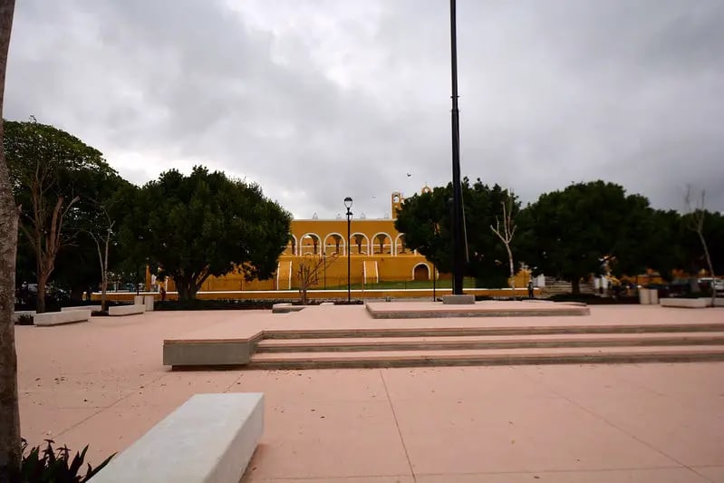 5 de mayo park — Izamal Yucatan Mexico