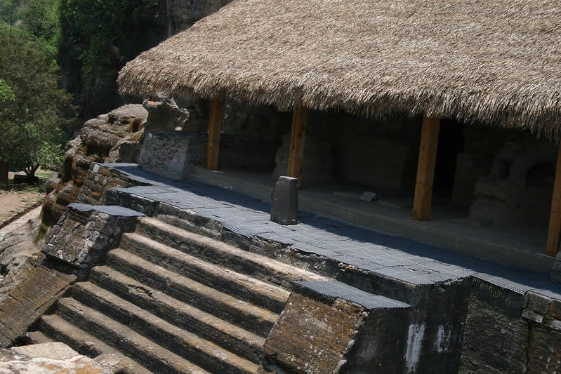 Malinalco cerro idolos