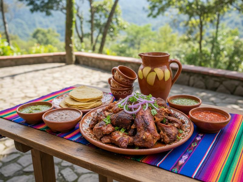 Mazamitla comfort food for a rainy summer weekend