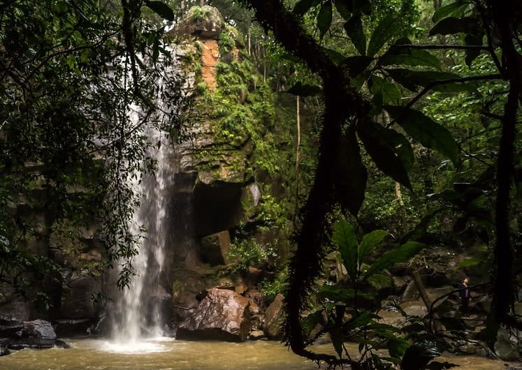 el salto waterfall — Mitla ruins, Oaxaca