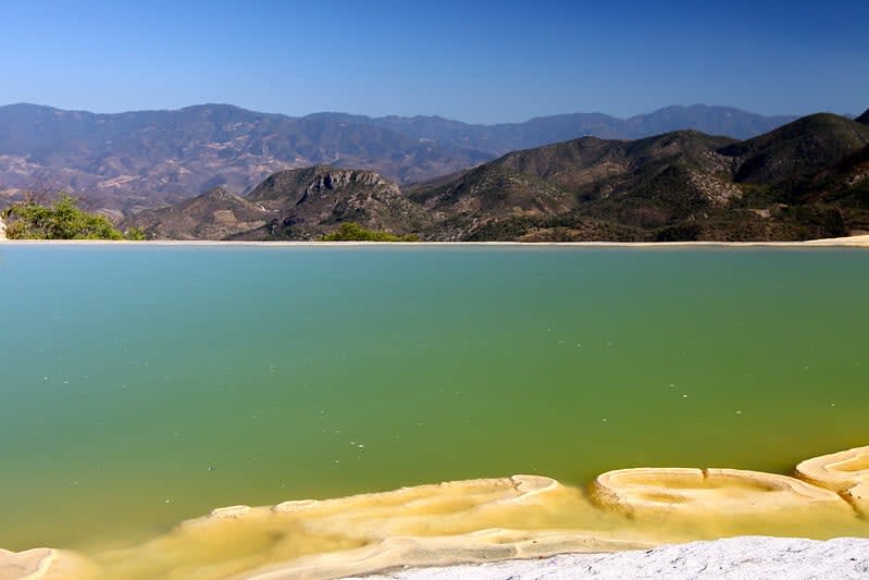 hierve el agua — Mitla ruins, Oaxaca
