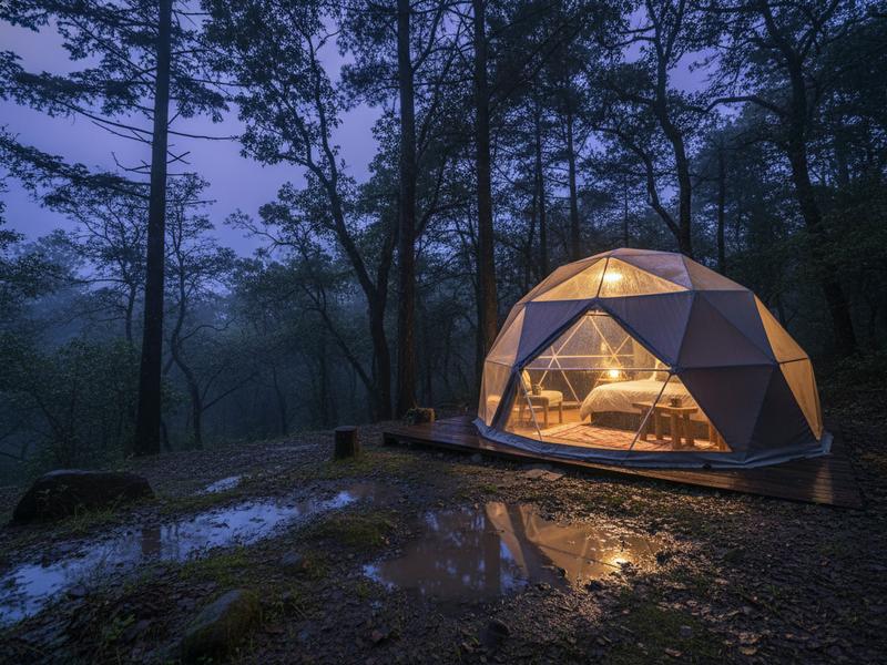 Simple cabin near Nanacamilpa for an overnight firefly sanctuary trip