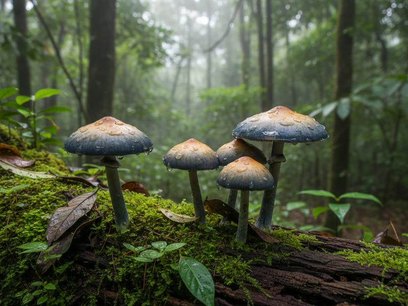 Wild mushrooms in the Pueblos Mancomunados during summer