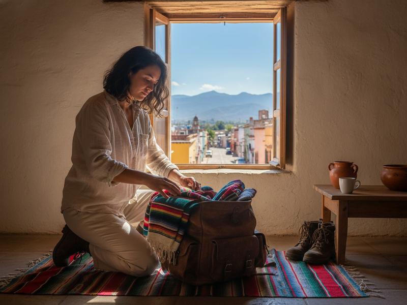 Rain gear and hiking essentials for summer in the Pueblos Mancomunados