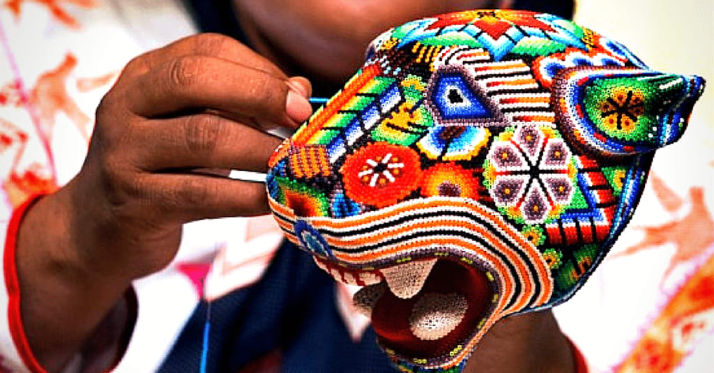 huichol art punta mita