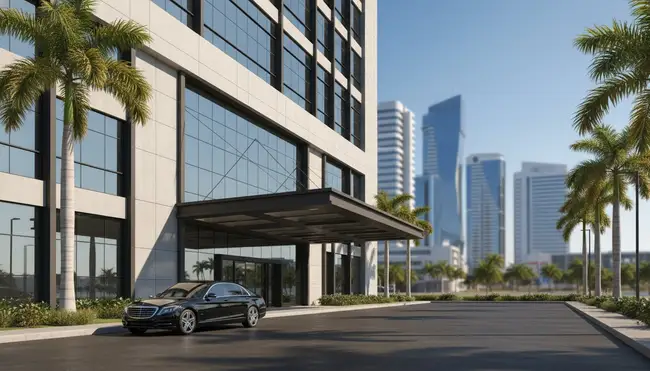 Exterior of Quinta Real hotel in Tabasco 2000