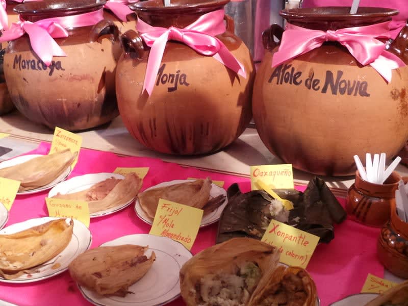 traditional mexican breakfast tamales