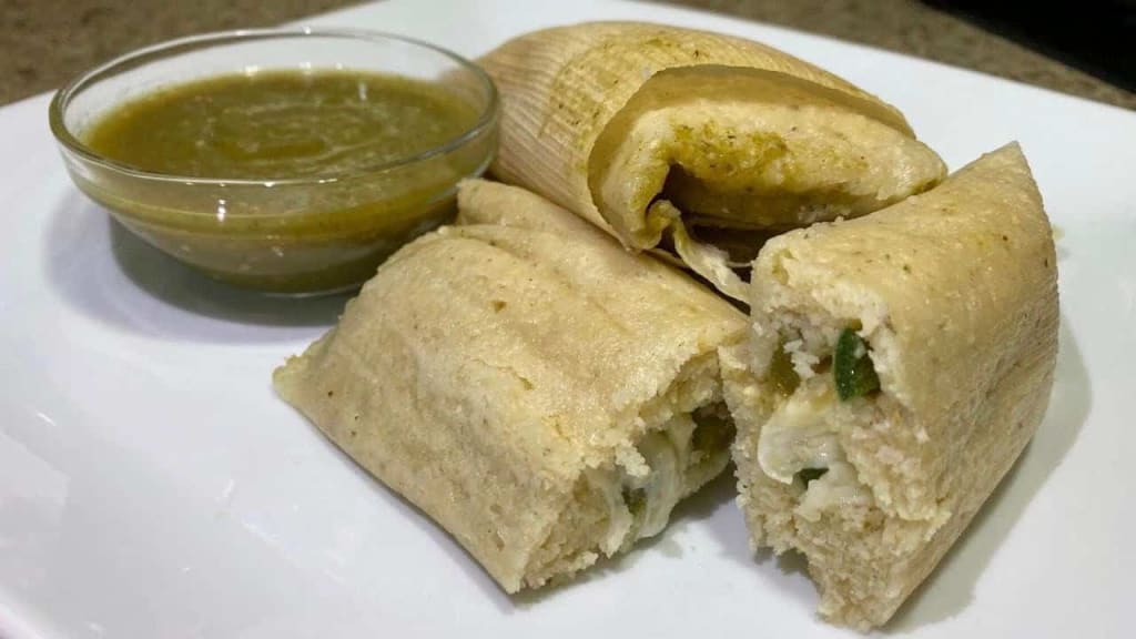 Types Of Tamales In Mexico Rajas Cheese