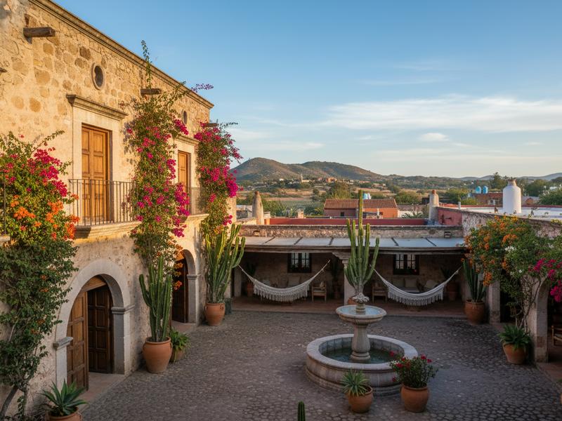 Boutique hotel in Valle de Bravo suited to a summer weekend