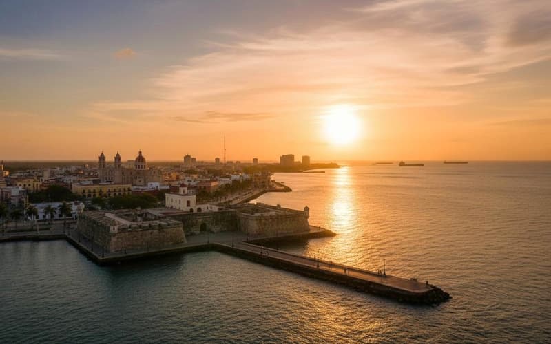 Veracruz September trip plan with malecón walks, seafood, Boca del Rio, and rainy-season pacing