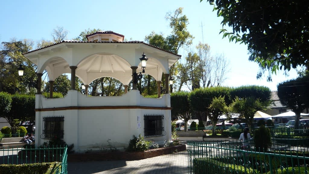 villa del carbon mexico kiosk