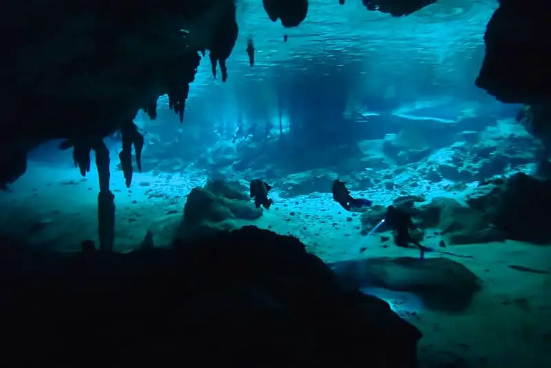 cenote dos ojos — Where Is Tulum Mexico