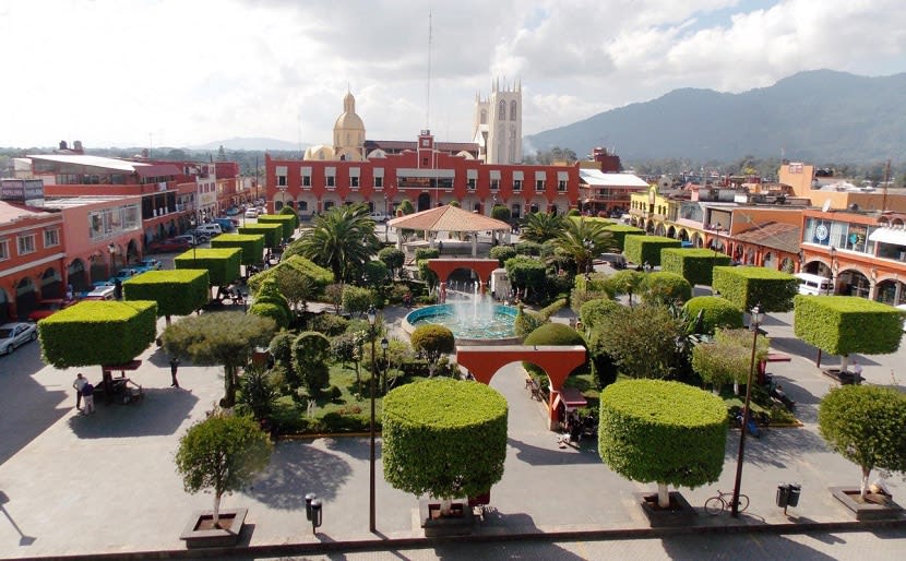 main square puebla — Xicotepec Puebla