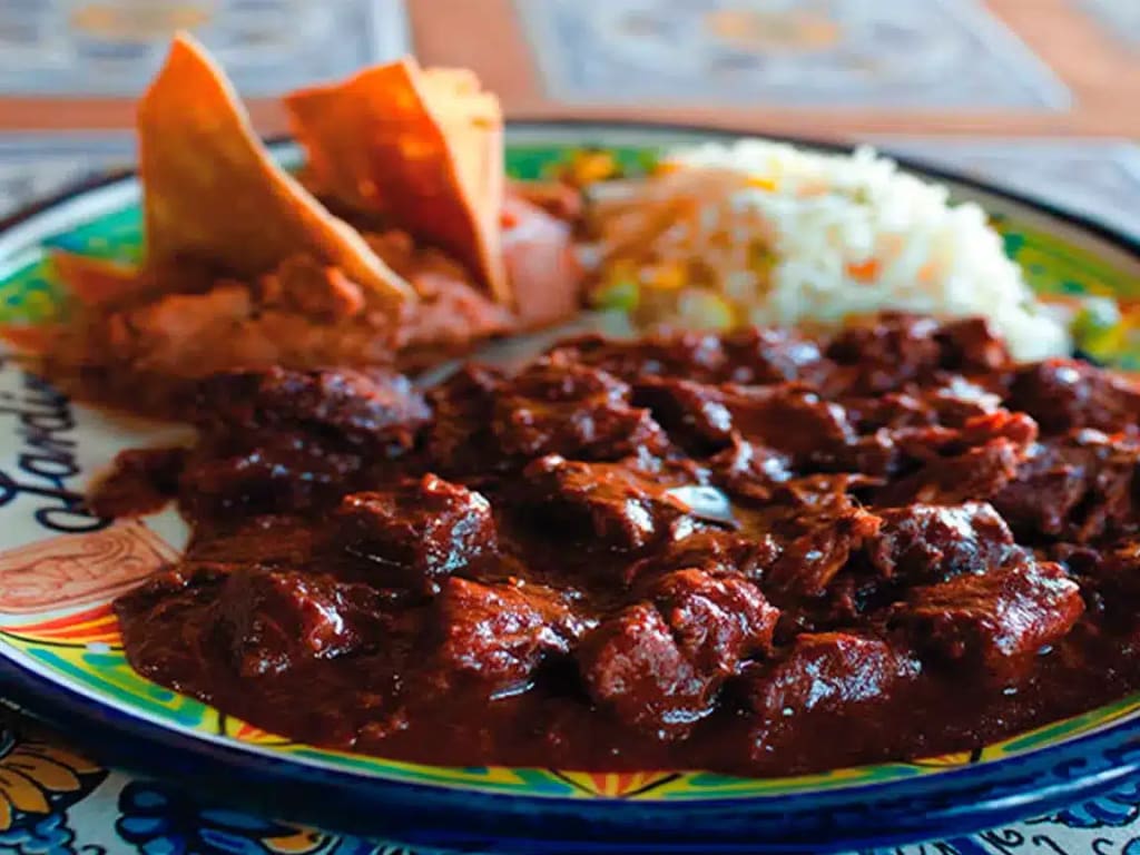 Asado de boda — Zacatecas pork stew in red chile guajillo sauce